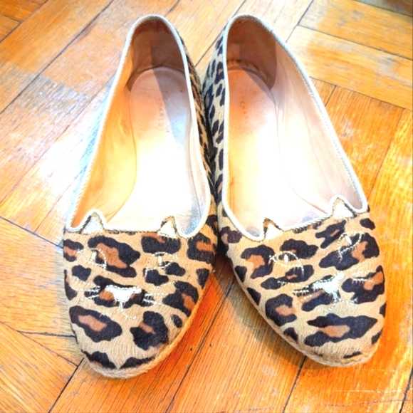 Charlotte Olympia kitty Leopard calf hair loafer Italy - Picture 12 of 16